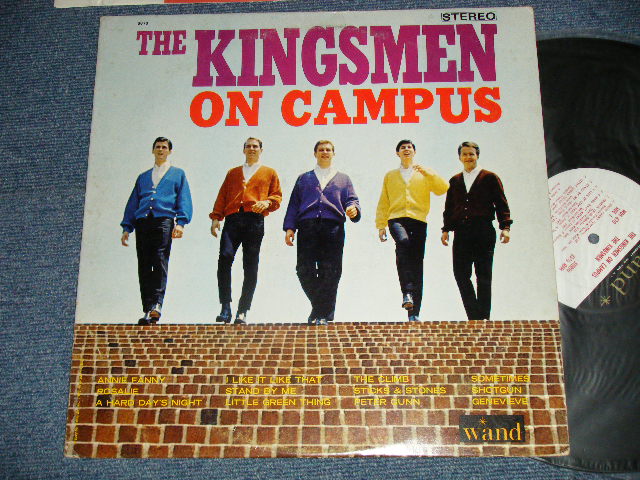 画像1: THE KINGSMEN -  ON CAMPUS  ( Ex++/MINT- EDSP)  / 1965 US AMERICA ORIGINAL STEREO Used LP 