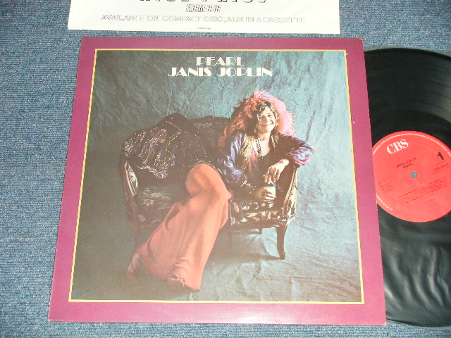 画像1: JANIS JOPLIN -  PEARL  (Ex/MINT-)  / HOLLAND Press FRANCE Distribute  REISSUE Used  LP