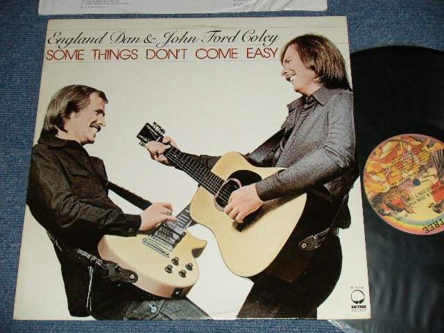 画像1: ENGLAND DAN and JOHN FORD COLEY -  SOMETHINGS DON'T COME EASY (Ex++/MINT- A-6:Ex++)  / 1978 US AMERICA ORIGINAL Used LP