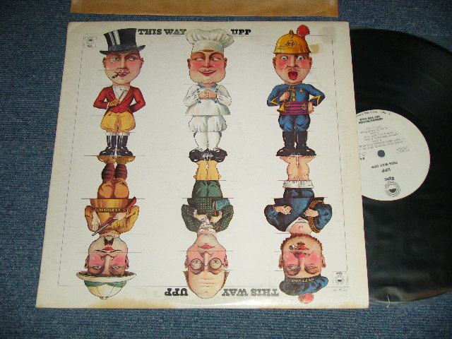 画像1: UPP - THIS WAY UPP (Guest Guitar on JEFF BECK) with PROMO SHEET (Ex+/MINT-)  / 1976 US AMERICA ORIGINAL"WHITE LABEL PROMO" Used LP 