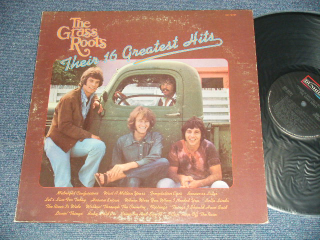 画像1: The GRASSROOTS - THEIR 16 GREATEST HITS (Ex+/Ex+ Looks:Ex+++) / 1971 US AMERICA ORIGINAL 1st Press "with 'ABC' Mark Label"  Used LP  