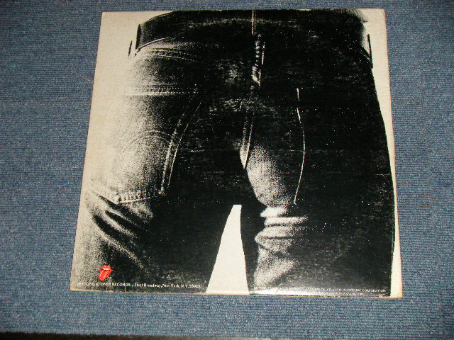 画像: The ROLLING STONES - STICKY FINGERS ( Matrix #   A) ST-RS-712189 CCCC PR Rolling Stones Records  B) ST-RS-712190 BBBB PR Rolling Stones Records ) ( Ex++/Ex++ B-3:Ex ) / 1971 US AMERICA "RECORDS CLUB Released Version" "ZIPPER COVER" "1841 BROADWAY Label"  Used LP 