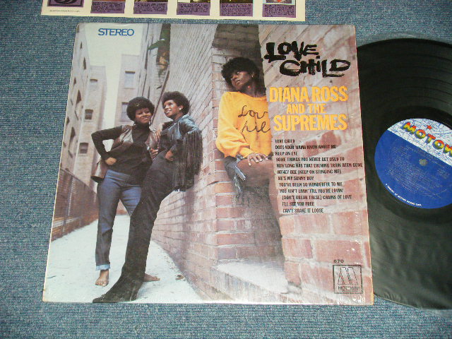 画像1: DIANA ROSS AND THE SUPREMES - LOVE CHILD ( Ex++/MINT- TEAROFC, TEAROBC )  / 1968 US AMERICA Original STEREO USed LP 