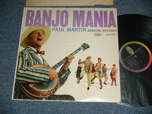 画像1: PAUL MARTIN DANCING RHYTHM - BANJO MANIA   (Ex+/Ex+++  EDSP)  / 1950's  US AMERICA ORIGINAL MONO Used LP 