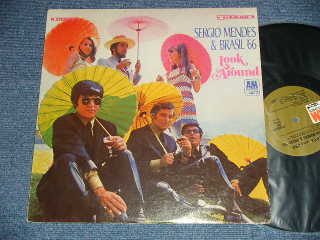画像1: SERGIO MENDES & BRASIL '66 -  LOOK AROUND (MATRIX # A) SP 4173-15 MR ▵11518   B) SP 4174-16 MR ▵11518-x  7) (Ex+++/Ex)  / 1968 US AMERICA Original Stereo "BROWN LABEL" Used LP 