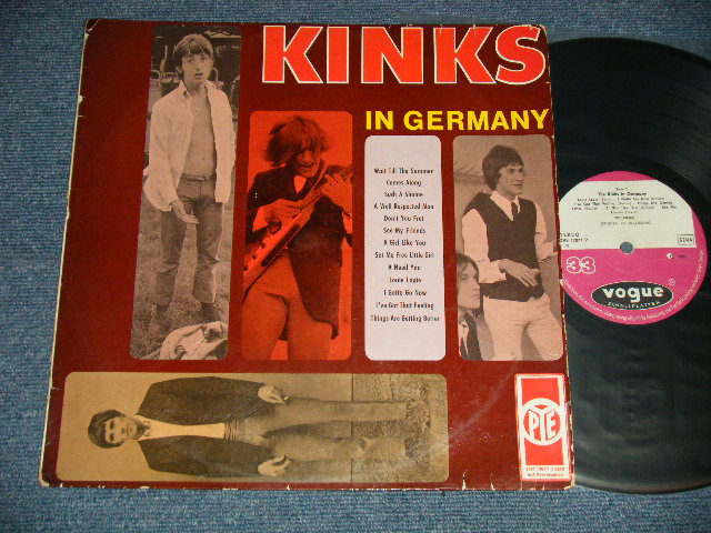 画像1: THE KINKS - IN GERMAN ( VG+++/Ex+ Looks:Ex+++ EDSP) / 1965 WEST-GERMANY ORIGINAL STEREO Used LP 