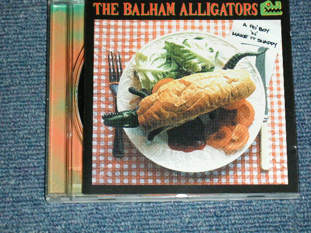 画像1: The BALHAM ALLIGATORS (Cajun Band) - A Po' BOY 'N' MAKE IT SNAPPY  (Ex++/MINT) / 1997 US AMERICA ORIGINAL Used CD