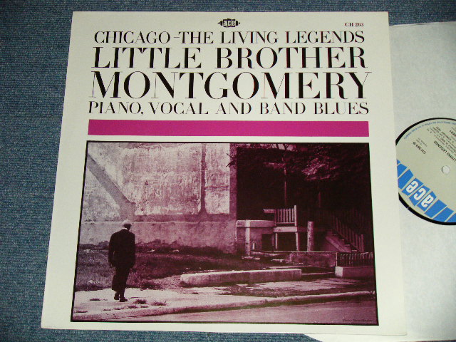 画像1: LITTLE BROTHER MONTGOMERY - CHICAGO - THE LIVING OF LEGENDS PIANO, VOCAL AND BAND BLUES  ( NEW )  / UK ENGLAND " BRAND NEW"  LP 