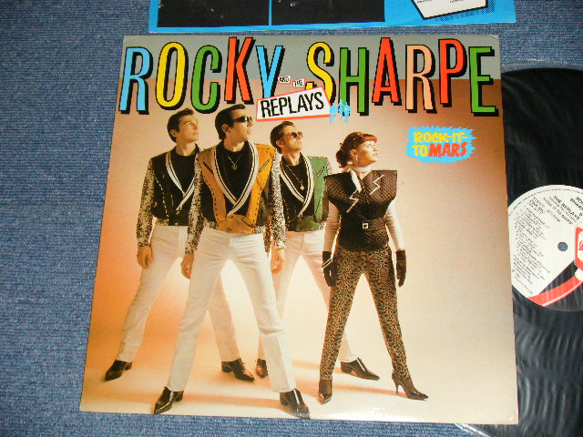 画像1: ROCKY SHARPE and The REPLAYS - ROCK IT TO MARS (Ex+++/MINT-)  / 1980 UK ENGLAND ORIGINAL Used LP 