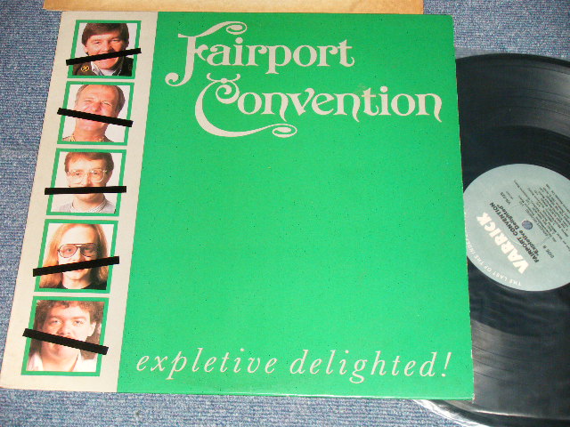 画像1: FAIRPORT CONVENTION - EXPLETIVE DELIGHTED! (Ex+++/MINT-)  / 1986 US AMERICA ORIGINAL Used  LP 