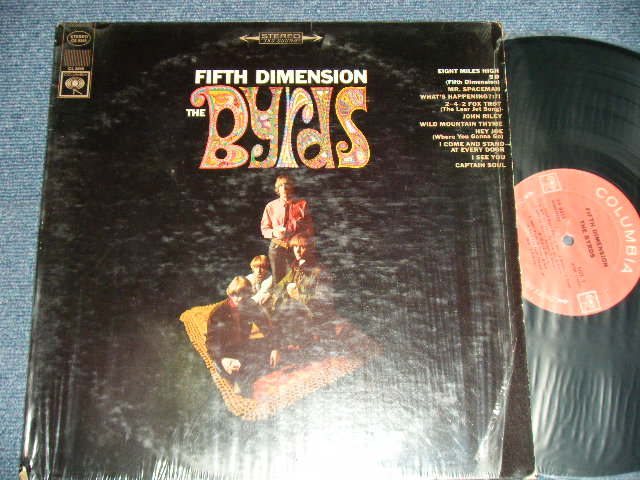 画像1: THE BYRDS - FIFTH DIMENSION ( Matrix # A: 1D/ B: 1D) (Ex++/Ex++) /1966 US AMERICA ORIGINAL "360 SOUND Label"  STEREO Used LP 