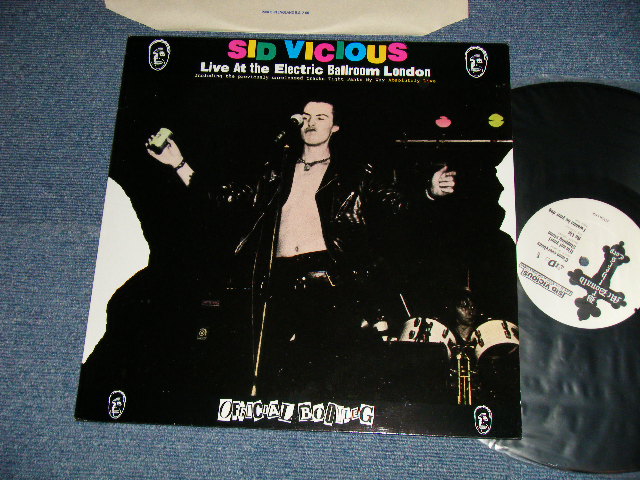 画像1: SID VICIOUS ( of SEX PISTOLS ) - LIVE AT THE ELECTRIC BALL ROOM LONDON  (MINT/MINT) / 1986 UK ENGLAND ORIGINAL Used LP 
