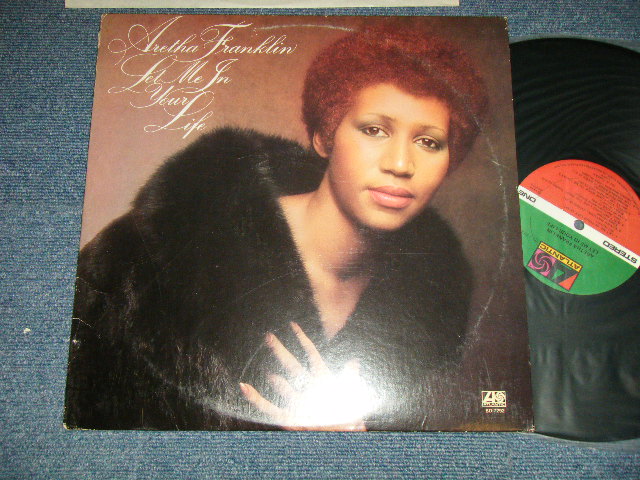 画像1: ARETHA FRANKLIN - LET ME IN YOUR LIFE  (Matrix # A)ST-A-733043-C AT/GP  PR  B)ST-A-733044-D AT/GP  PR) (Ex++/MINT- ) / 1974 US AMERICA ORIGINAL 1st press "GREEN & RED with large 75 ROCKFELLER Label" Used LP 