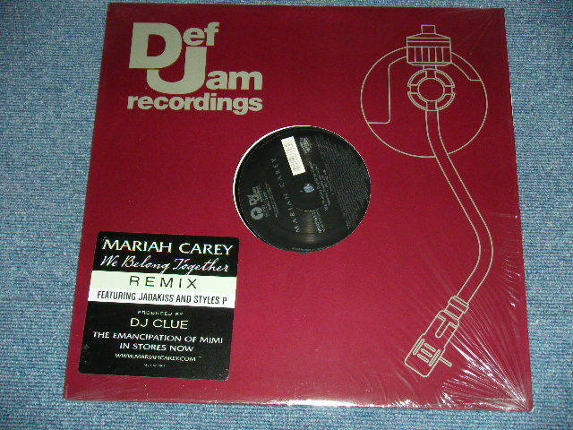 画像1: MARIAH CAREY Featuring Jadakiss And Styles P - WE BELONG TOGETHER (MINT-/MINT-) / 2005 US AMERICA ORIGINAL Used 12"