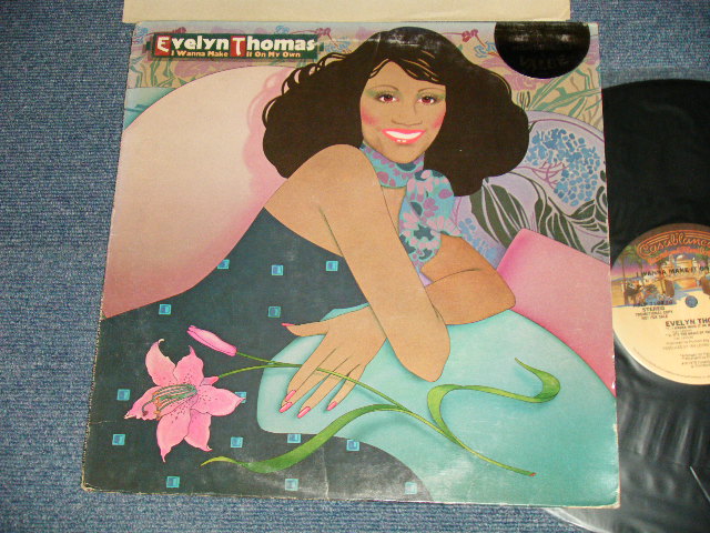 画像1: EVELYN THOMAS - I WANNA MAKE IT ON MY OWN (Ex+/Ex++) / 1978 US AMERICA ORIGINAL Used LP 