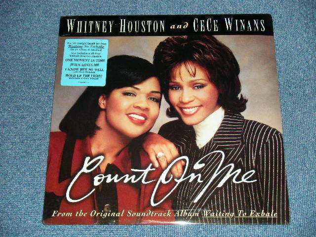 画像1: WHITNEY HOUSTON & CECE WINANS - COUNT ON ME (SEALED) / 1996 US AMERICA ORIGINAL "BRAND NEW SEALED"  12"