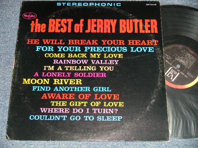 画像1: JERRY BUTLER -  THE BEST OF (Ex+/Ex+++ SWOBC) / 1962 US AMERICA ORIGINAL STEREO Used LP 