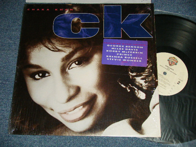 画像1: CHAKA KHAN - CK (MINT-/Ex++ A-4,5:Ex) / 1988 US AMERICA ORIGINAL Used LP 