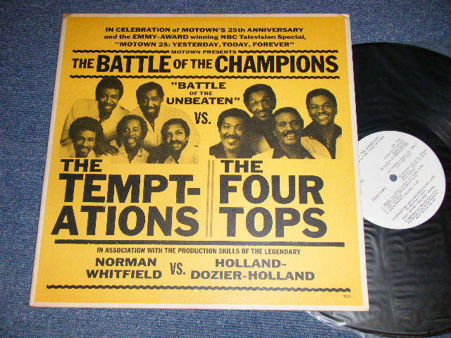 画像1: The TEMPTATIONS / The FOUR TOPS - The BATTLE OF THE CHAMPIONS ( Ex++/MINT- ) / 1983   US AMERICA ORIGINAL "PROMO ONLY" Used  LP 