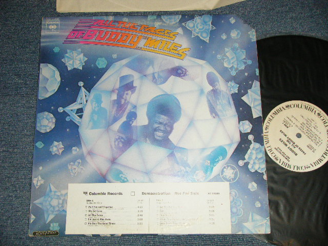 画像1: BUDDY MILES - ALL THE FACES OF BUDDY MILES (Ex++/Ex+++ Cut coner for PROMO) / 1974 US AMERICA ORIGINAL "WHITE LABEL PROMO" Used  LP