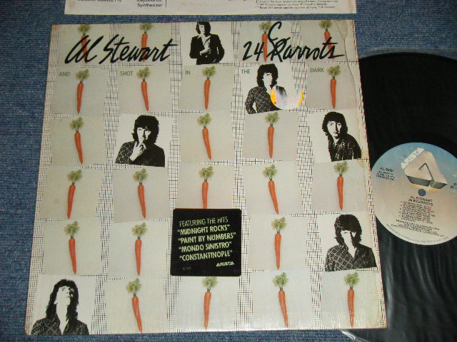 画像1: AL STEWART - 24 K CARROTS (With INSERTS & Inner SLEEVE) (MINT-/MINT-)  / 1980 US AMERICA ORIGINAL "1st Press" Used LP  