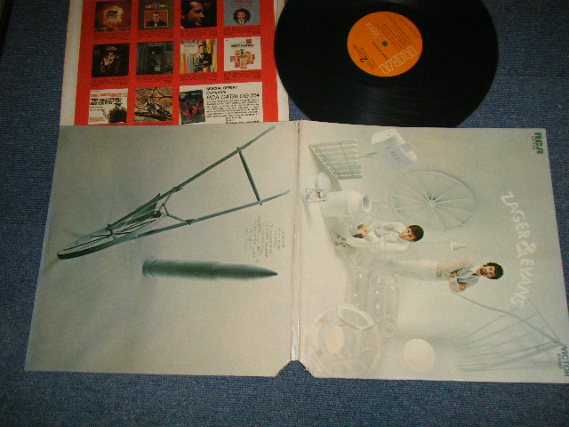 画像1: ZAGER & EVANS - ZAGER & EVANS (Ex++/MINT- Ex+++ Looks:MINT- Cutout) / 1970 US AMERICA ORIGINAL "1st Press" Used LP  