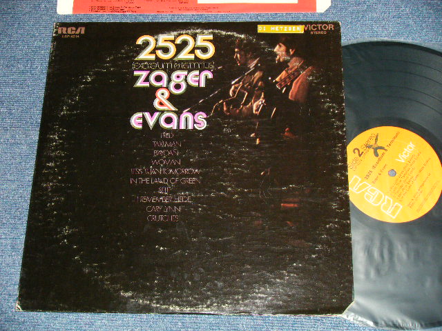 画像1: ZAGER & EVANS - 2525 (Ex/MINT- Cutout, STOFC, WOL) / 1969 US AMERICA ORIGINAL "1st Press" Used LP  