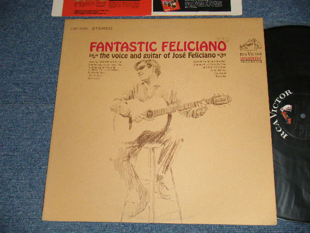 画像1: JOSE FELICIANO - FANTASTIC FELICIANO (Ex++/MINT- )  / 1966 US AMERICA ORIGINAL STEREO Used LP 