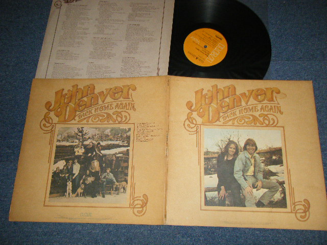 画像1: JOHN DENVER - BACK HOME AGAIN (Ex+/Ex ) / 1974 US AMERICA ORIGINAL Used LP  