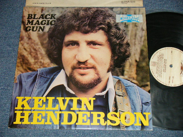 画像1: KELVIN HENDERSON - BLACK MAGIC GUN  (Ex+++/MINT-) /  1977 UK ENGLAND ORIGINAL Used LP  