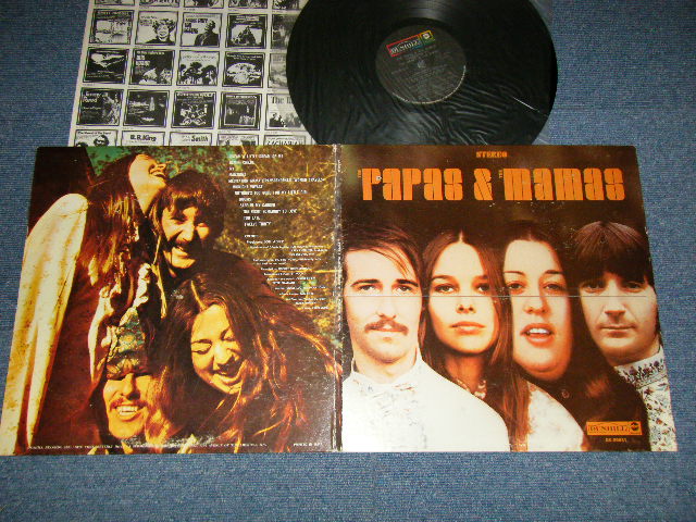 画像1: The MAMAS & The PAPAS - THE PAPAS & THE MAMAS (Matrix # A)DS-50031-A-3  LW    B) DS-50031-B-2  LW  ) (Ex+++/Ex+++ BB) / 1968 US AMERICA ORIGINAL "Split gatefold cover & Un-cut" Used  LP