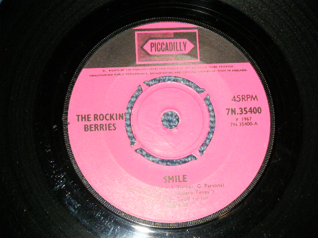 画像1: The ROCKIN' BERRIES  - A) SMILE  B) BREAKFAST AT SAM'S (Ex++/Ex++ )  / 1967 UK ENGLAND ORIGINAL Used 7" Single 