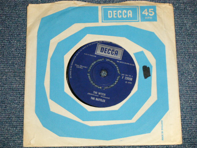 画像1: The RATTLES - A) The WITCH  B) GERALDINE  (Ex- Looks:VG++/Ex- Looks:VG++ )  / 1970 UK ENGLAND ORIGINAL Used 7" Single 