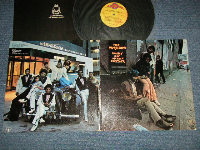 画像1: The IMPRESSIONS - FINALLY GOT MYSELF TOGETHER (Ex++/Ex+++ EDGE SPLIT) / 1974 US AMERICA ORIGINAL Used  LP 