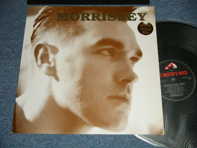 画像1: MORRISSEY (THE SMITHS) - INTERESTING DRUG (Ex++/MINT-) / 1989 UK ENGLAND ORIGINAL "ONE SIDED" "LASER ETCHED" Used 12" Single With PICTURE SLEEVE 