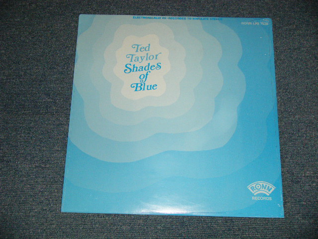 画像1: TED TAYLOR - SHADES OF BLUE (SEALED) / US AMERICA REISSUE "BRAND NEW SEALED" LP 