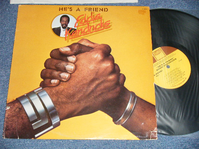 画像1: EDDIE KENDRICKS - HE'S A FRIEND (Ex/Ex+++ Cutout)  / 1976 US AMERICA ORIGINAL Used LP