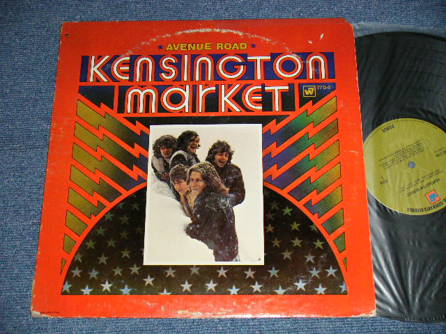 画像1: KENSINGTON MARKET - AVENUE ROAD (Ex/Ex+++ Cut out, EDSP) / 1968 US AMERICA ORIGINAL  1st press "GREEN with 'W7' Label" Used LP  