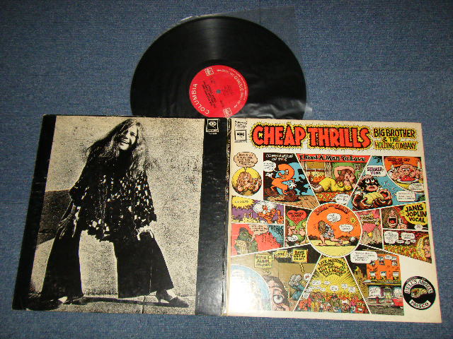 画像1: BIG BROTHER & THE HOLDING COMPANY ( With JANIS JOPLIN ) - CHEAP THRILLS (  Matrix #  A) XSM-137375-1D / B) XSM-137376-1A ) ( Ex+/Ex+, Ex- )  / 1967 US AMERICA ORIGINAL "360 Sound Label" Used  LP