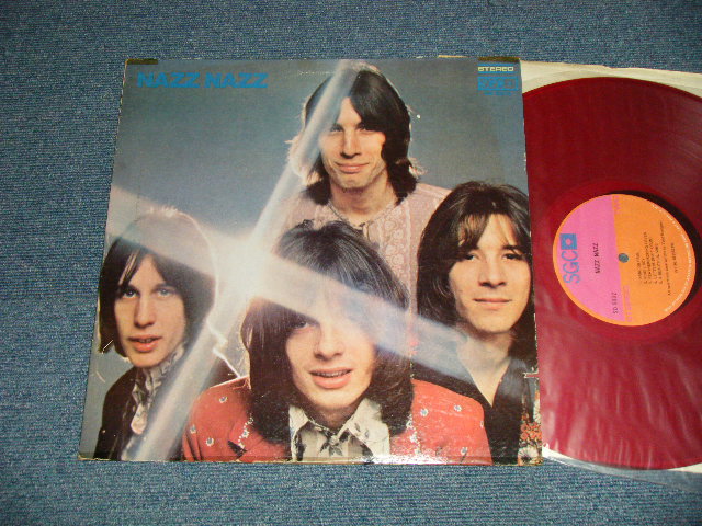 画像1: NAZZ ( TODD RUNDGREN ) - NAZZ (Ex++/Ex++ Looks:Ex+ TAPESEAM, Cutout ) / 1969 US AMERICA ORIGINAL "RED WAX Vinyl" Used LP 