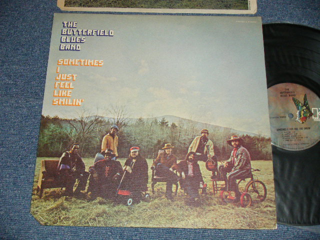 画像1: THE BUTTERFIELD BLUES BAND  -  SOMETIMES I JUST FEEL LIME SMILIN'  (Matrix # A) EKS 75013-A 1A STERLING LH  B) EKS 75013-Ｂ-2 PAR STERLING )  (Ex++/MINT Cut Out) /1971 US AMERICA ORIGINAL Used  LP