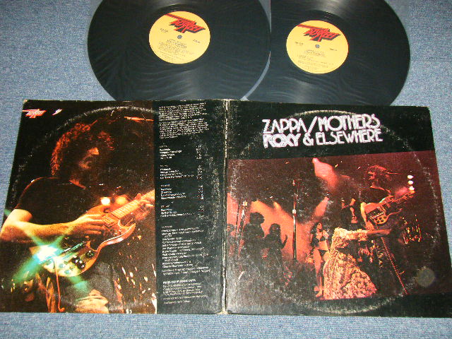 画像1: FRANK ZAPPA / THE MOTHERS OF INVENTION -  ROXY & ELSEWHERE ( Ex+/Ex+++ Looks:MINT-) / 1974  US AMERICA ORIGINAL Used  2LP 