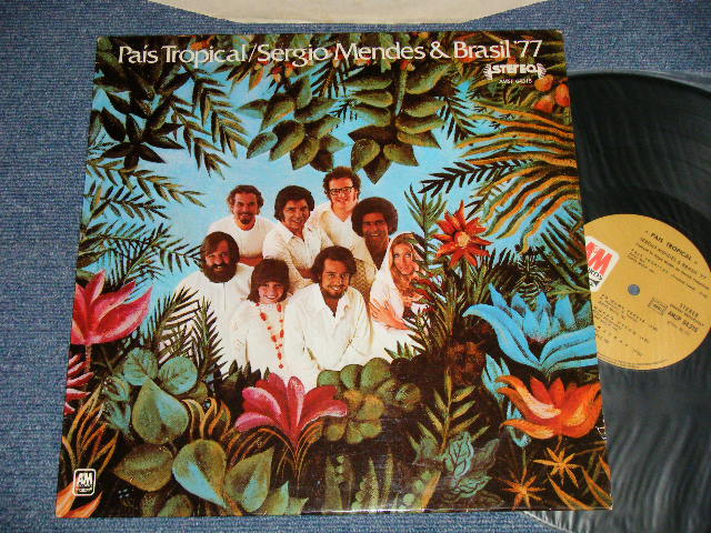 画像1: SERGIO MENDES & BRASIL '77 - PAIS TROPICAL (Ex+++/Ex+++ Looks:Ex+)  / 1971 FRANCE Original Stereo "BROWN LABEL" Used LP 