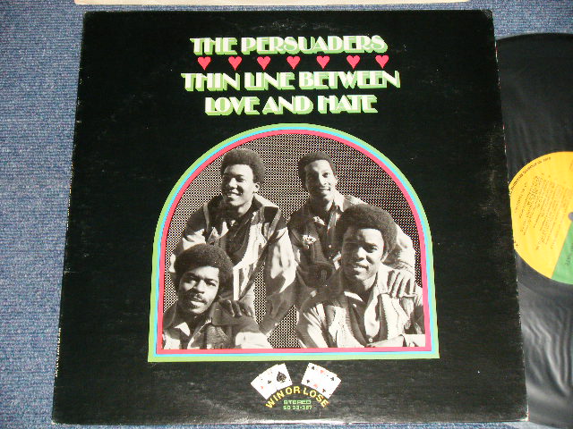 画像1: The PERSUADERS - THIN LINE BETWEEN LOVE AND HATE (Ex++/Ex+++  EDSP)  /1972 US AMERICA ORIGINAL  Used LP