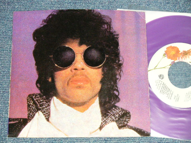 画像1: PRINCE - A) WHEN DOVES CRY   B) 17 DAYS (Ex++/Ex+++)  / 1984 US AMERICA ORIGINAL "PURPLE WAX Vinyl" Used 7" 45 rpm Single with PICTURE SLEEVE  