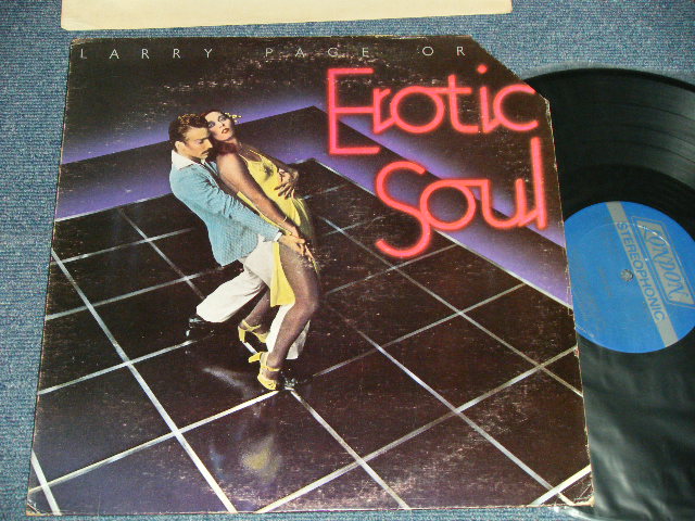 画像1: LARRY PAGE ORCHESTRA - EROTIC SOUL (Ex+/MINT- Cutout for PROMO) / 1977 US AMERICA ORIGINAL "PROMO" Used LP