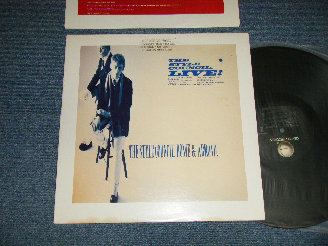 画像1: STYLE COUNCIL (PAUL WELLER) - HOME & ABROAD / LIVE!  (Matrix # A) GHS-24103-A-SH-2 B-23316-SH2 ∆12342 1-1  B) GHS-24103-B-SH-2 B-23317-SH2 ∆12342-X 1-1)  (MINT/MINT) / 1986 US AMERICA ORIGINAL "PROMO" Used LP