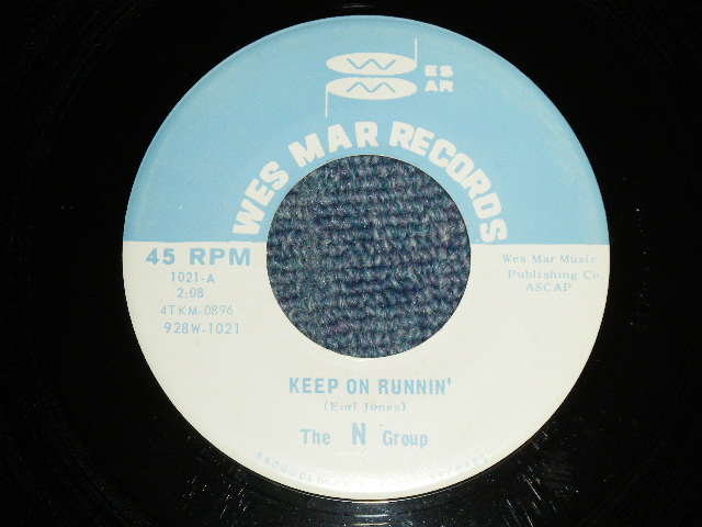 画像1: The N GROUP - A) KEEP ON RUNNIN' (NORTHERN)  B) WORDS OF LOVE (NORTHERN) (MINT-/MINT-)  / 1966 US AMERICA ORIGINAL Used 7" 45 rpm Single 