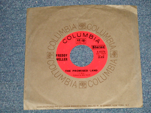 画像1: FREDDY WELLER - A) THE PROMISED LAND  (Cover of CHUCK BERRY SONG)  B) GOODNIGHT SANDY (Ex+++/Ex+++)  / 1970 US ORIGINAL Used 7"Single