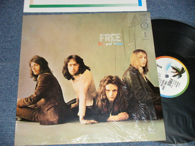 画像1: FREE - FIRE AND WATER (MINT/MINT) / 1986 GERMANY GERMAN REISSUE "PALM TREE Label" Used LP 